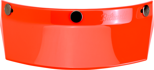 3-snap Moto Helmet Visor Orange ONE SIZE, 4, nordicamoto.ro