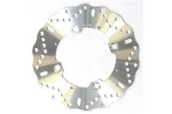 Contour Fixed Brake Rotor Silver, Stainless Steel, 1, nordicamoto.ro