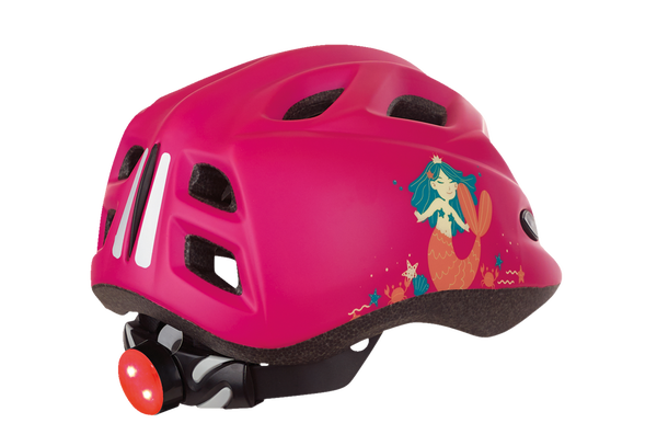Xs Kids Premium W/led Bicycle Helmet Pink XS, 2, nordicamoto.ro