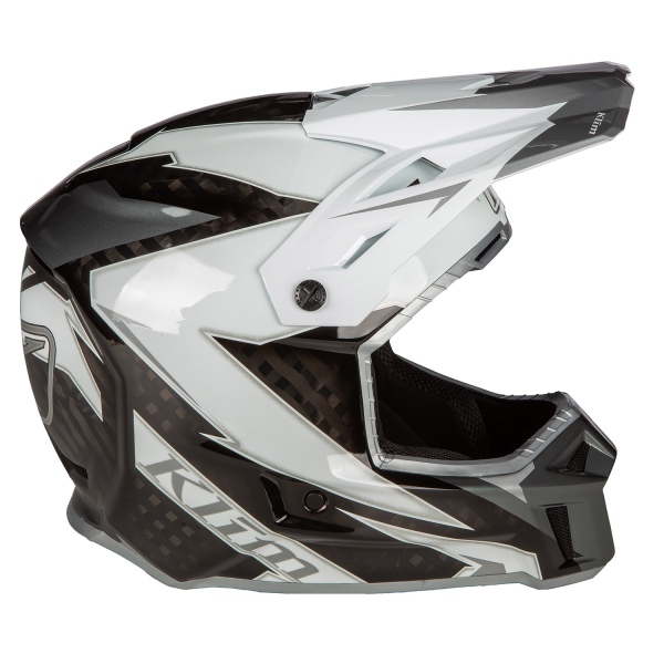 Casca Klim F3 Carbon Off-Road ECE LIGHTNING WHITE, 6, nordicamoto.ro
