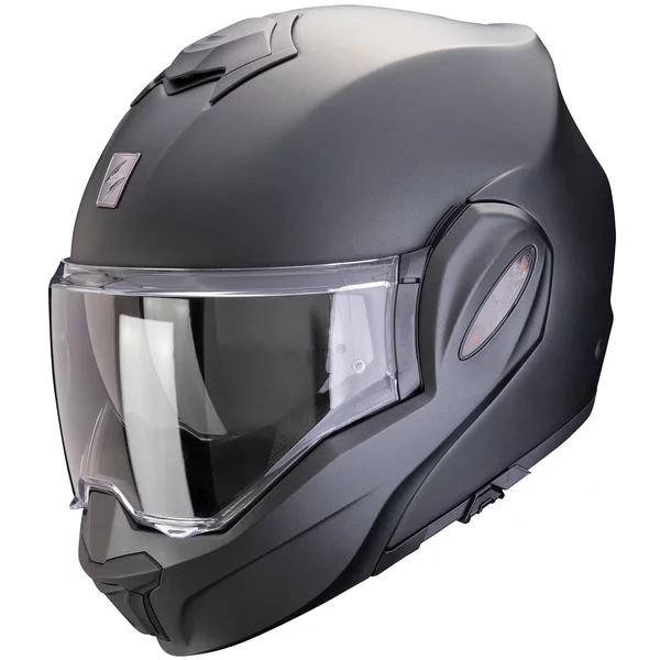 SCORPION EXO-TECH EVO PRO SOLID XL moduláris, hátrafelé nyitható sisak, világosszürke, 1, nordicamoto.ro