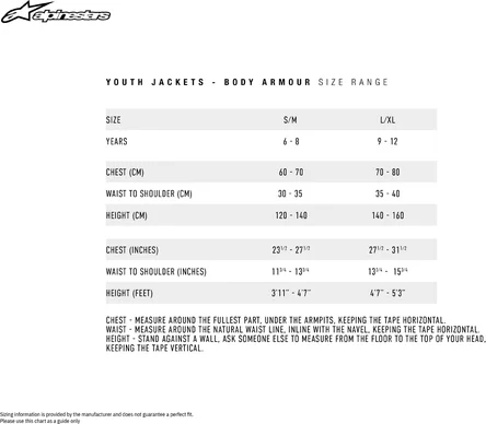 Armura copii Alpinestars Bionic Plus Black/Fluorescent Yellow L/XL, 2, nordicamoto.ro
