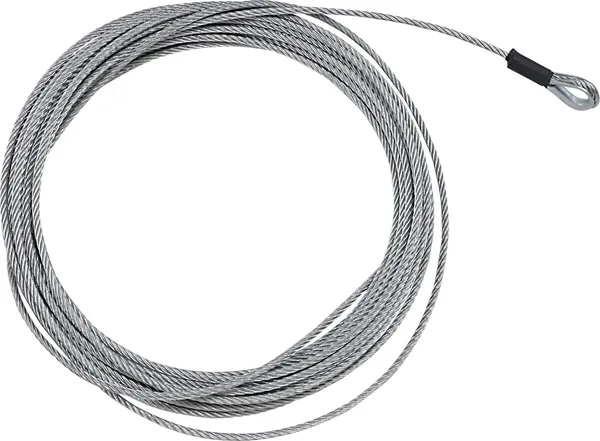 Aggro Winch Rope Silver, 1, nordicamoto.ro