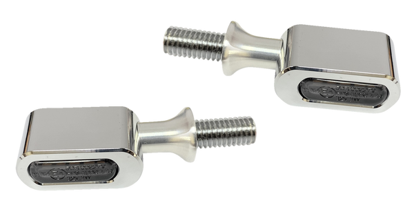 Universal Front Led Marker Lights Chrome, 1, nordicamoto.ro