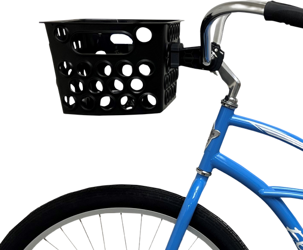 Bessie Front Basket Black, 1, nordicamoto.ro