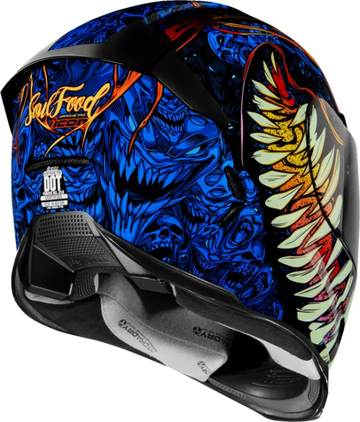 Airframe Pro Soul Food Helmet Blue, Multi L, 3, nordicamoto.ro