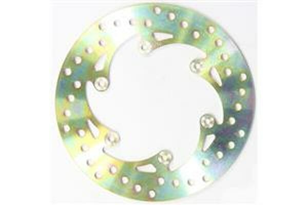 Round D-series Fixed Offroad Brake Rotor Gold, Zinc, 1, nordicamoto.ro