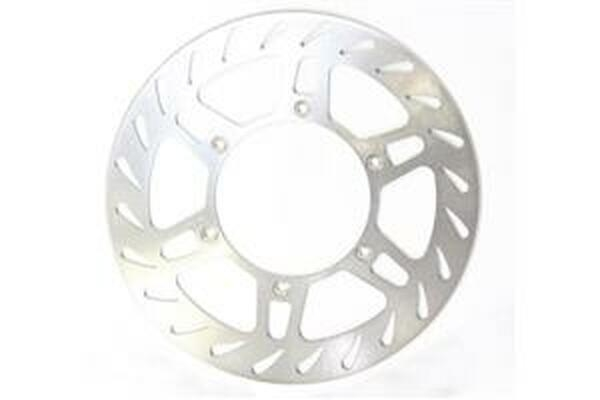 Round D-series Fixed Offroad Brake Rotor Silver, Stainless Steel, 1, nordicamoto.ro