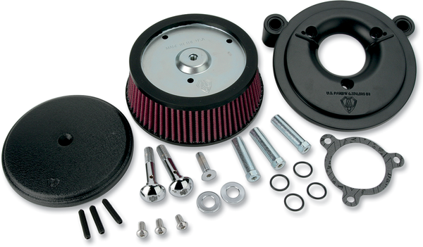 Big Sucker Stage I Air Filter Kit With Standard Filter Black, Red, 1, nordicamoto.ro