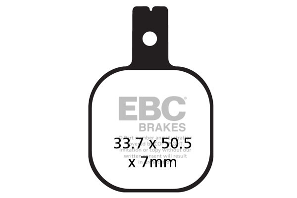 Epfa Series Extreme Pro Sindered Brake Pads, 2, nordicamoto.ro