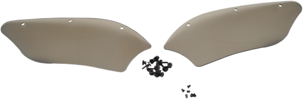 Batwing Fairing Wind Deflectors Black, 1, nordicamoto.ro