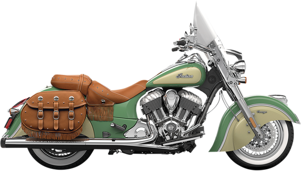 Muffler Slip-on 4(r) Duals For Indian Chief Vintage, Dark Horse Black, 1, nordicamoto.ro