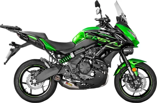 Akrapovic Racing Kawasaki KLE 650 Versys rozsdamentes acél/titán teljes kipufogórendszer – S-K6R10-HEGEHT, 1, nordicamoto.ro