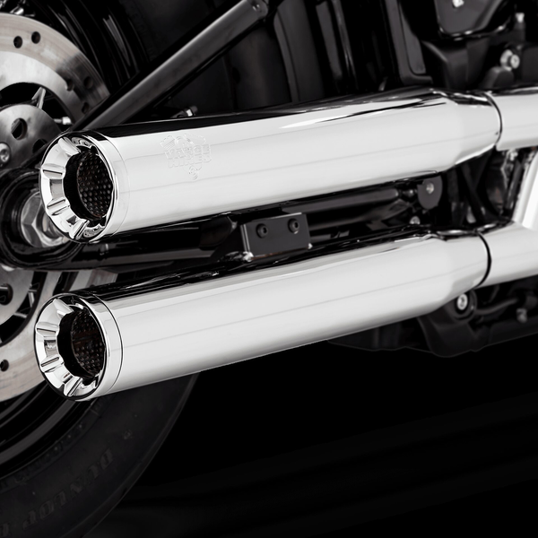 Eliminator 300 Slip-on Mufflers Chrome, 1, nordicamoto.ro