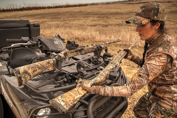 V-grip Double Gun Rack Black, 2, nordicamoto.ro