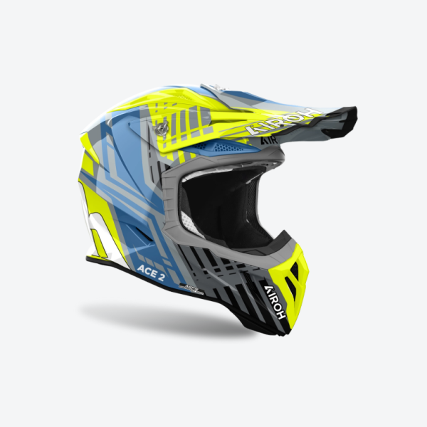 Airoh Aviator Ace 2 Proud sárga XL enduro sisak XL, 7, nordicamoto.ro
