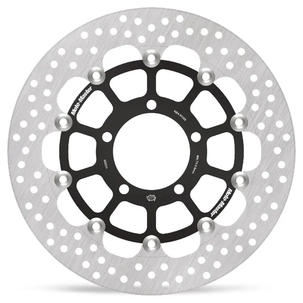 Halo sorozatú úszó rotor, fekete, rozsdamentes acél, 1, nordicamoto.ro