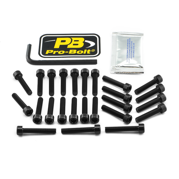 Bolt Kit Black, 1, nordicamoto.ro