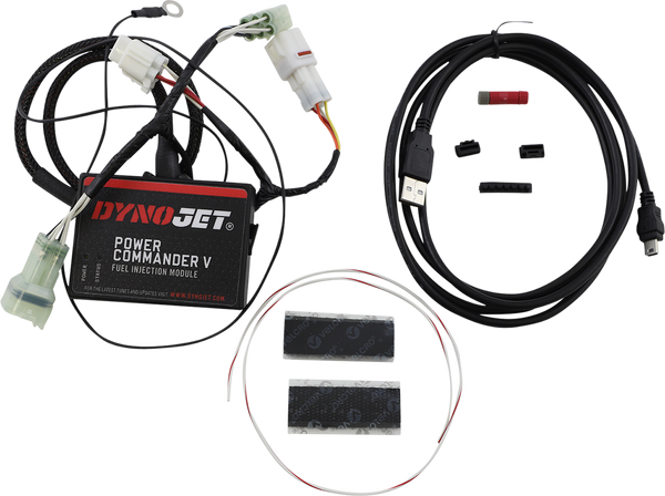 Power Commander V – fekete, piros, 3, nordicamoto.ro
