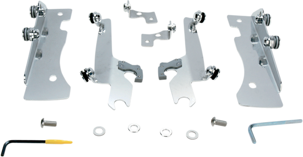 No-tool Trigger-lock Mount Kit For Sportshield Silver, 1, nordicamoto.ro