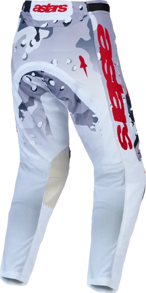 Alpinestars Racer Air Lone nadrág, szürke/kamuflázs/fehér/piros, 34-es méret, 3, nordicamoto.ro