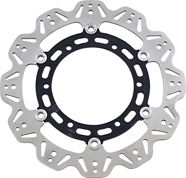 Vr Series Vee-rotor Black, Stainless Steel, 2, nordicamoto.ro