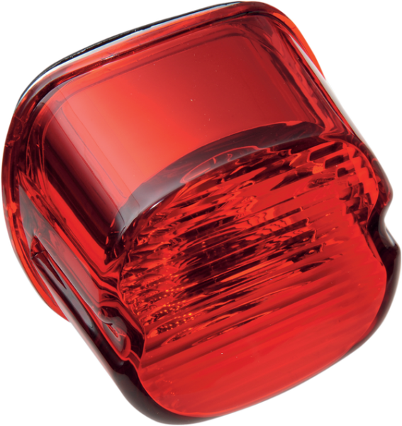 Laydown Taillight Lens With No Tag Window Red, 1, nordicamoto.ro