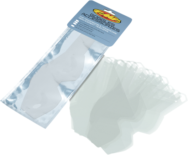 Powerbomb/powercore Goggle Tear-offs Clear, 1, nordicamoto.ro
