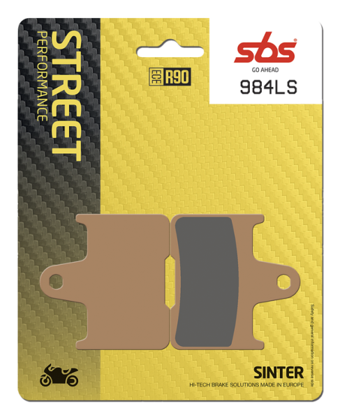 Ls Street Excel Sintered Rear Brake Pads, 2, nordicamoto.ro