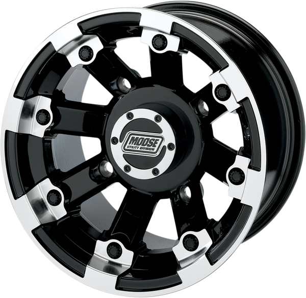 393x Wheel Silver, Black 12 x 8, 4, nordicamoto.ro