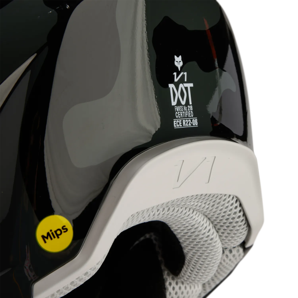 Fox V1 Bnkr sisak – Fekete M, 2, nordicamoto.ro