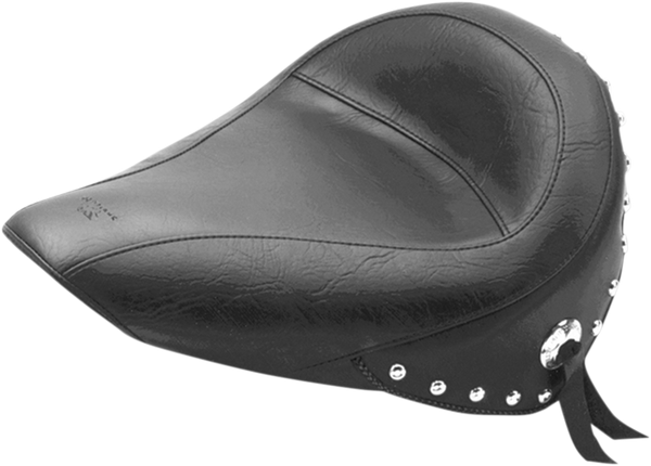Studded Vinyl Solo Seat Black, 1, nordicamoto.ro