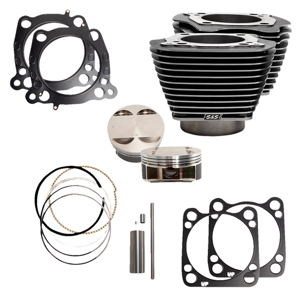 Big Bore Cylinder Kit Black, 2, nordicamoto.ro