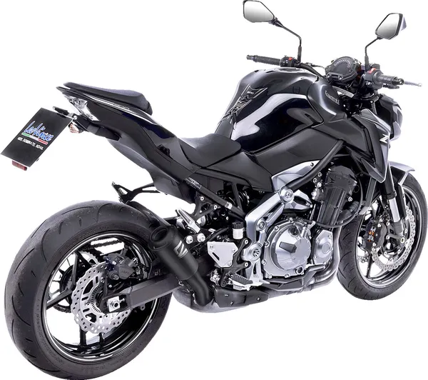 LeoVince LV-10 teljesen fekete, csúsztatható kipufogórendszer a Kawasaki Z900-hoz, 1, nordicamoto.ro