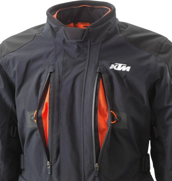 KTM ADV S V2 WP kabát, narancssárga/fekete, XL, 3, nordicamoto.ro
