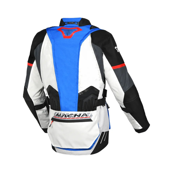 MACNA DOMANE vízálló textil túra-/kalandmotoros dzseki, kék/narancssárga, XXL, 7, nordicamoto.ro