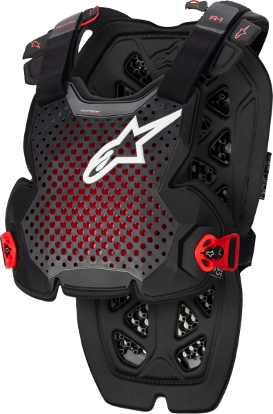 Armura Alpinestars A-1 Roost Guard fekete/piros XL/2XL, 1, nordicamoto.ro