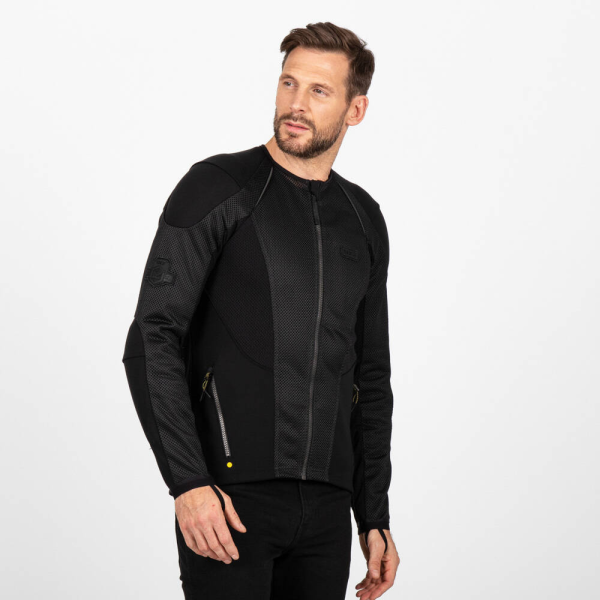 Knox Urbane Pro MK3 férfi motorosdzseki – fekete, 16, nordicamoto.ro