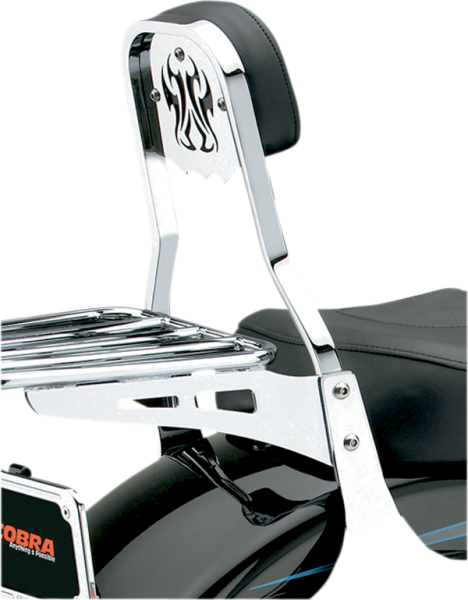 Square Sissy Bar Black, 2, nordicamoto.ro