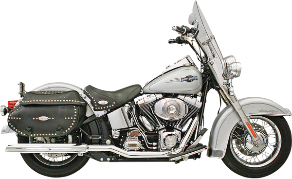 Power Curve True-dual Crossover Header Pipes Chrome, 1, nordicamoto.ro