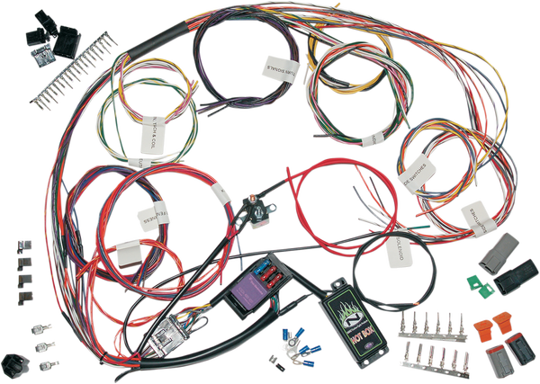 Custom Full Motorcycle Wiring Harness, 1, nordicamoto.ro