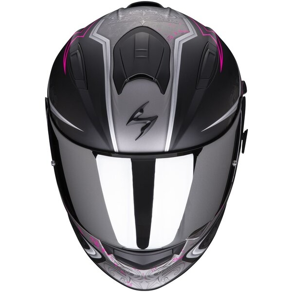 Casca integrala SCORPION EXO-491 RUN S Alb/Negru, 8, nordicamoto.ro
