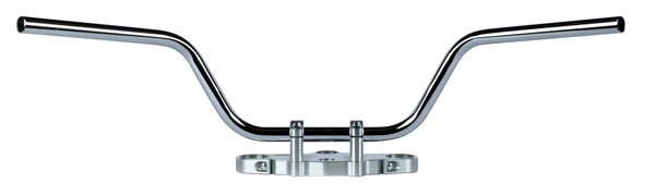 22 Mm (7/8(r)) Steel Handlebar Chrome, 1, nordicamoto.ro