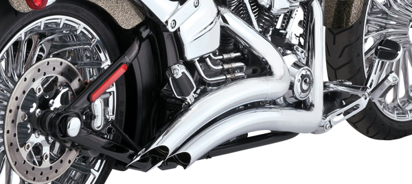 Big Radius Exhaust System Chrome, 5, nordicamoto.ro