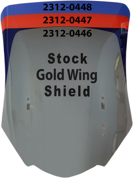 Gold Wing Tourshield Clear, 1, nordicamoto.ro