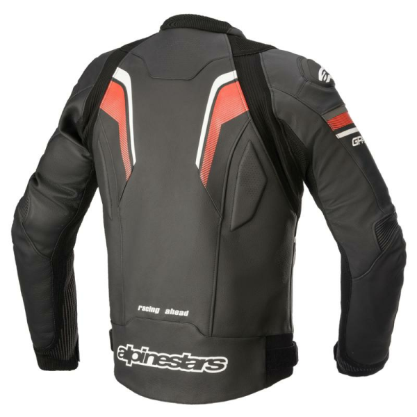 Alpinestars GP Plus R V3 Rideknit bőrdzseki, fekete/fehér/piros, 56-os méret, 2, nordicamoto.ro