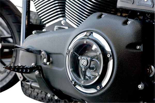 Clarity Derby Cover Black, Aluminum, 2, nordicamoto.ro