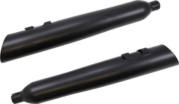 Gen 2 Nh Series Upper Cut Mufflers Black, Raven Black, 2, nordicamoto.ro