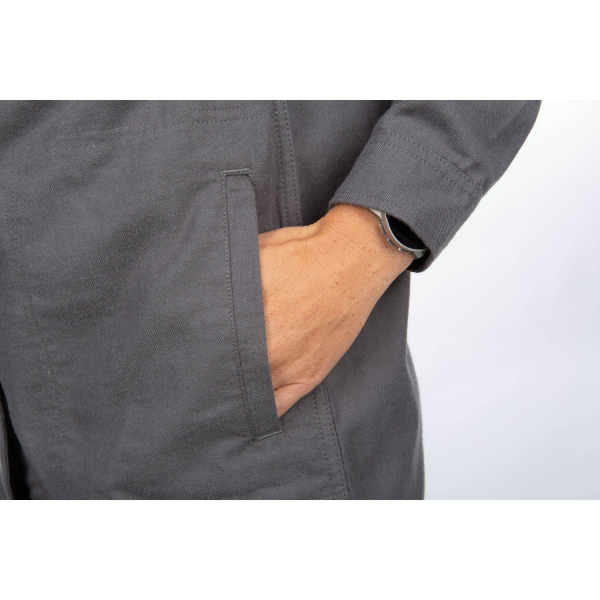 Cămașă flanel damă  Klim Kinsey Midweight Asphalt Heather (Non-Current), 9, nordicamoto.ro