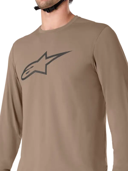 Alpinestars A-dura Astar hosszú ujjú póló, barna, S-es méret, 6, nordicamoto.ro